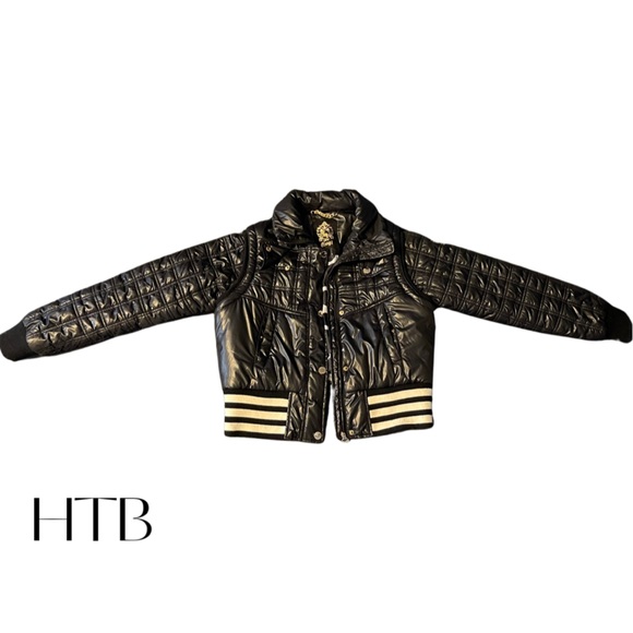 COOGI Semi Cropped Jacket with Removable Sleeves - Picture 2 of 5